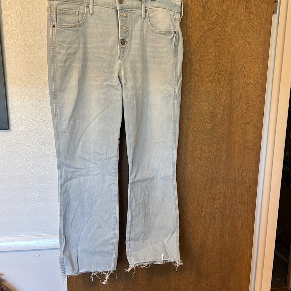 Old Navy Blue Straight Leg Jeans